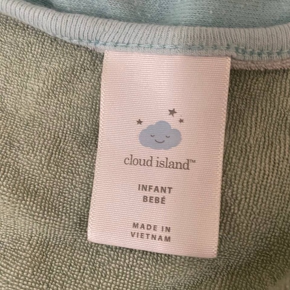 Cloud island 5 Baby washcloth green - Picture 5 of 5